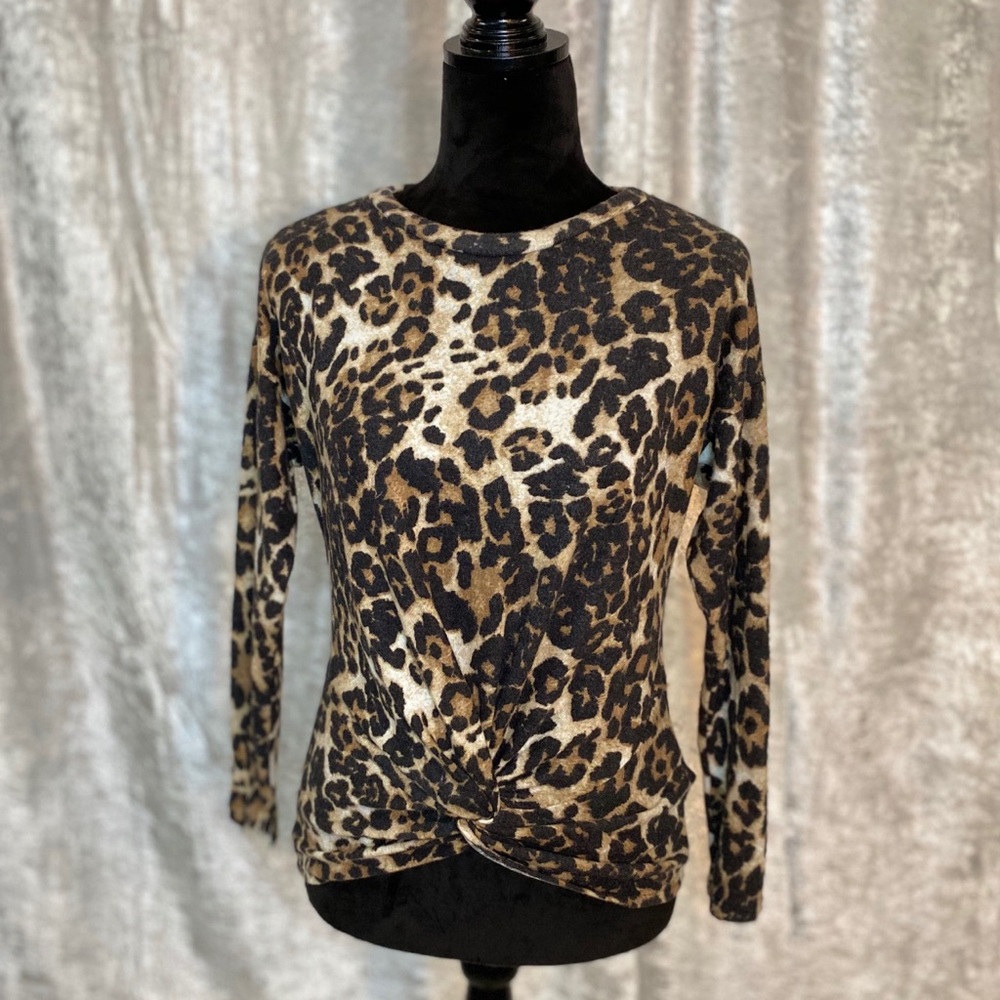 Animal print extra soft top
